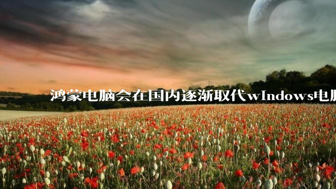 鸿蒙电脑会在国内逐渐取代windows电脑吗？