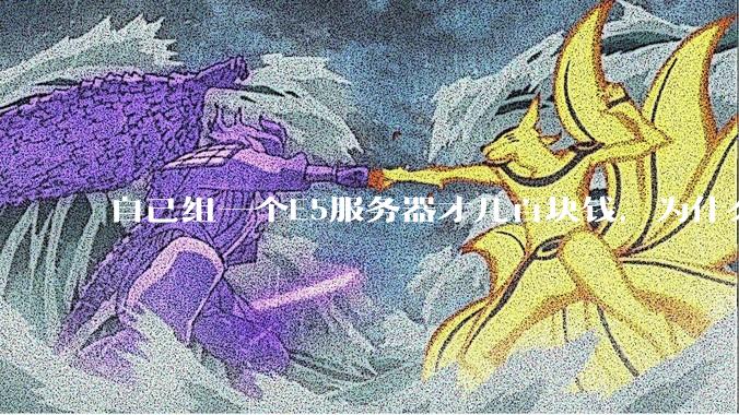 自己组一个E5服务器才几百块钱，为什么去阿里云租这么贵?
